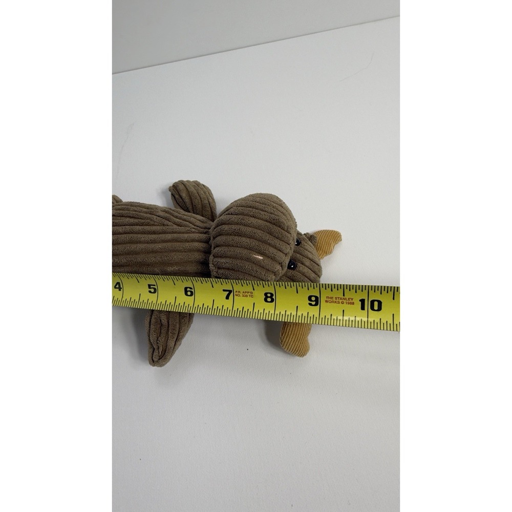 animal adventure plush Brown Moose Deer reindeer 2018 Corduroy Ribbed Stuffed - Picture 4 of 7